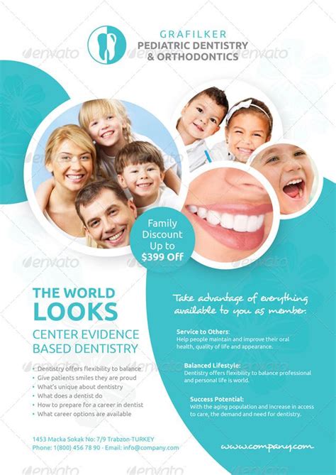 Dentist Flyer Templates Dental Posters Dental Dentist