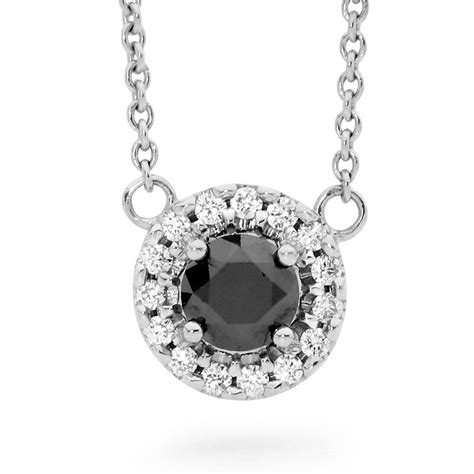 Signature Black Diamond Pendant Linneys Jewellery