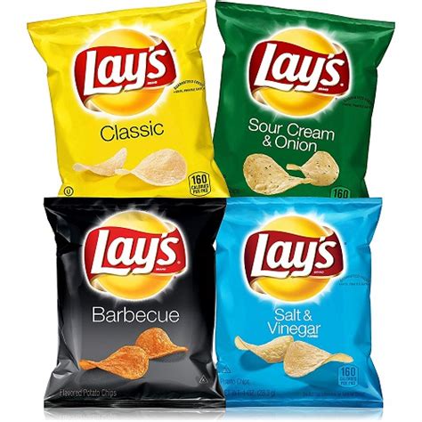Amazon 40ct Lays Potato Chips Variety Pack
