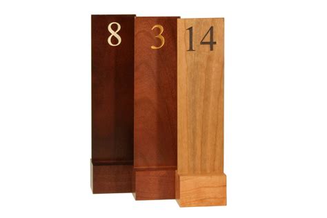 Restaurant Table Number Custom Made For Restaurants And Cafes
