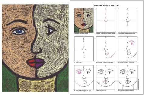 Picasso Art Project For Kids Draw A Cubism Self Portrait Cubism