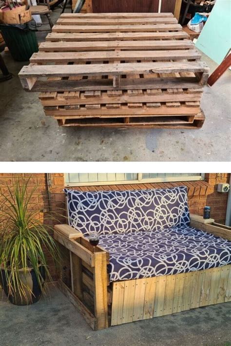 How To Make A Pallet Daybed For Patio Diy Pallet Furniture Outdoor