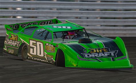 Clean N Green Iracing Success Vaults Cornell Into National Dirt Late