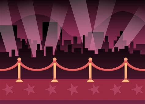 Iconic Hollywood Red Carpet Vectors 182785 Vector Art At Vecteezy