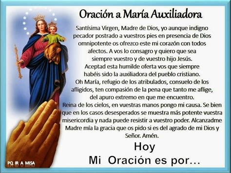 ️ Oración A María Auxiliadora