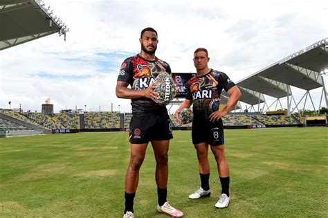 St george dragons 2021 indigenous jersey $159.00. Tabuai-Fidow on centre option, Indigenous All Stars - Cowboys