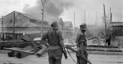 Men Of The 8th Border Regiment In Pegu After The 110 Gurkha Rifles Had