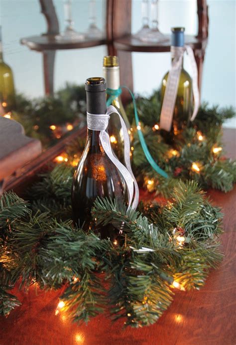 Wine Bottles For Holiday Decorations Bran Appetit