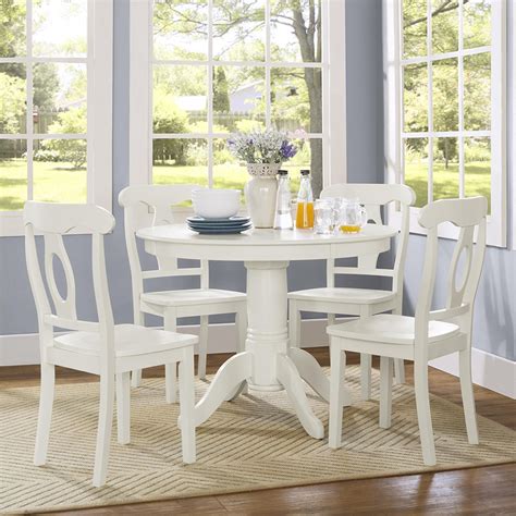 Spend Your Precious Time In White Dining Table And Chairs