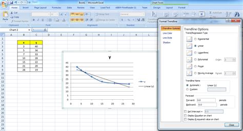 Cara Membuat Grafik Fungsi Koordinat X Y Di Excel Warga Co Id