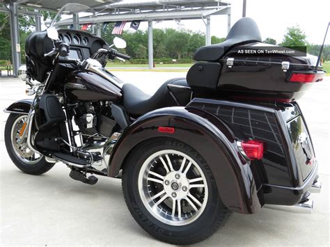 2014 Harley Davidson Flhtcutg Tri Glide W Security Cruise