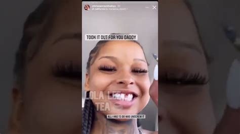 Blueface Makes Gf Chriseanrock Pulls Out Tooth To Prove Her Loyalty 😱