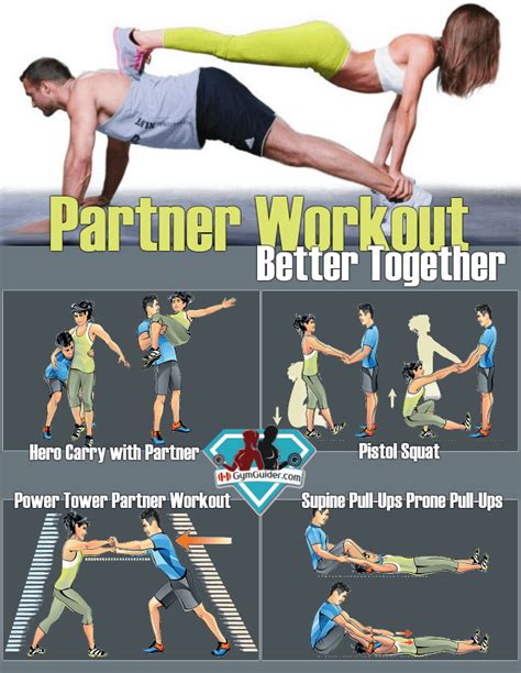 partner workouts building the perfect body together partner workout couples