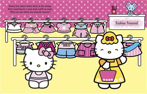 Hello Kitty Dress Up Sticker Book Pretty In Pink Scholastic Shop
