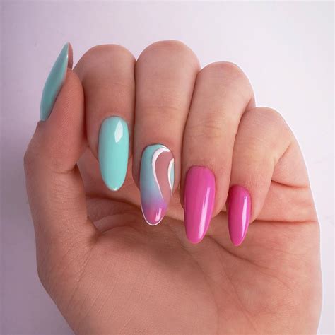 Top 10 Bright Colored Summer Nail Art 2021 Ideas And