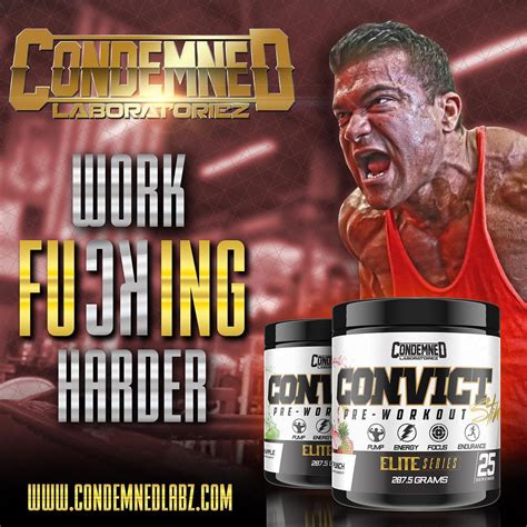 We did not find results for: Condemned Labz CONVICT Stim Pre Workout Rocks 225mg DMHA!