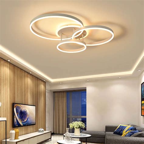 Surface Mounted Modern Led Ceiling Light For Living Room Bedroom Dining