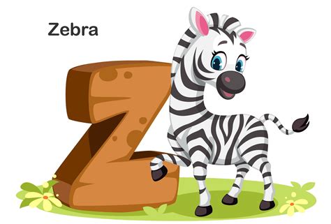 Z For Zebra 1263920 Vector Art At Vecteezy