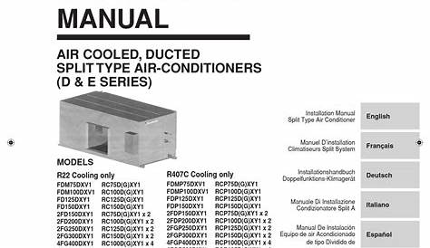 Daikin Ducted Air Conditioner Manual - Daikin Ducted Brc24z4 Owners