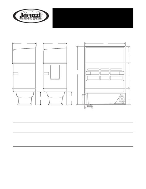 Whirlpool baths are a popular addition to a bathroom in place of a standard bath. Jacuzzi Vantage Whirlpool Bath User's Manual - Free PDF ...