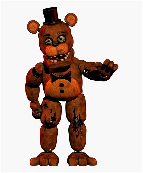 Transparent Fnaf Withered Fnaf Fixed Withered Freddy Hd Png Download