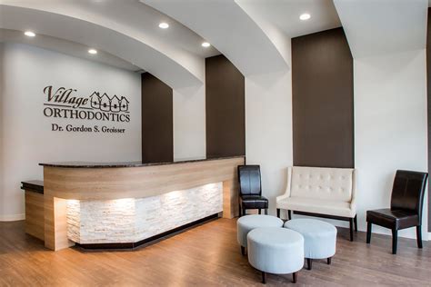 Village Orthodontics Interior Design Portfolio Dental Office Decor