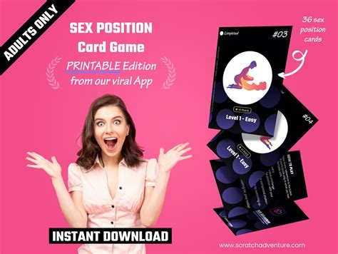 Printable Sex Positions Cards Sex Positions Kama Sutra Cards Couples Sex Game Sex Cards Instant