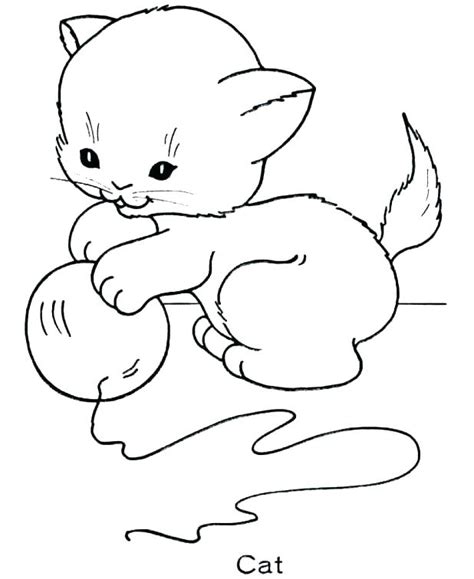 Feel free to print and color from the best 39+ kitten coloring … Cute Baby Kitten Coloring Pages at GetColorings.com | Free ...