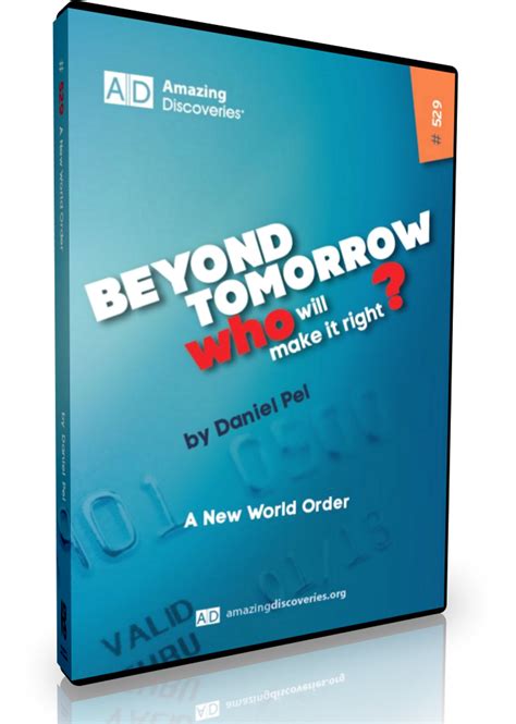 Pel 529 A New World Order Beyond Tomorrow Dvd Amazing