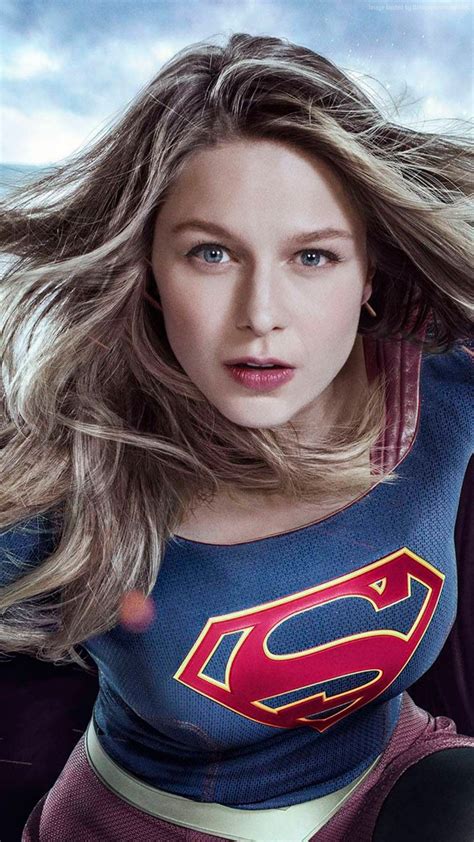 Supergirl Melissa Benoist 2017 Free Hd Iphone Wallpapers Melissa