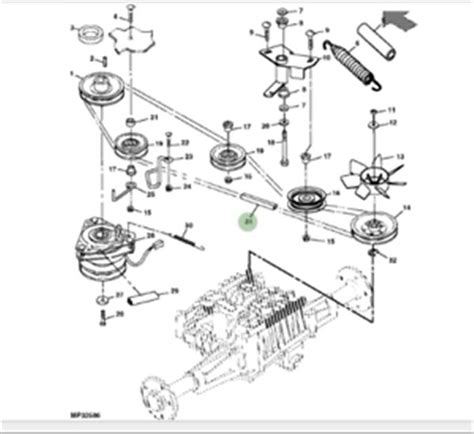 John Deere Z335e Transmission Belt Diagram
