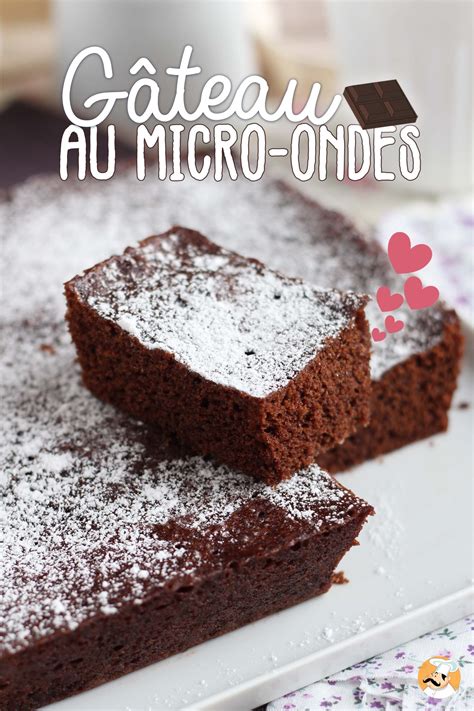 Gâteau au chocolat cuisson express au micro ondes seulement 5 minutes