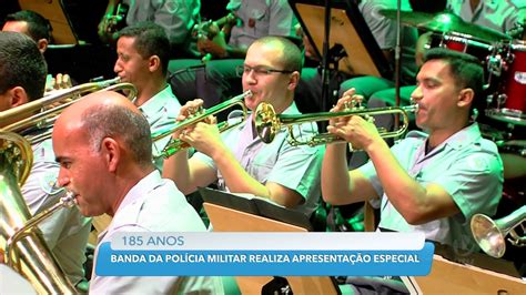 Banda Da Polícia Militar Realiza Apresentação Especial Em Comemoração