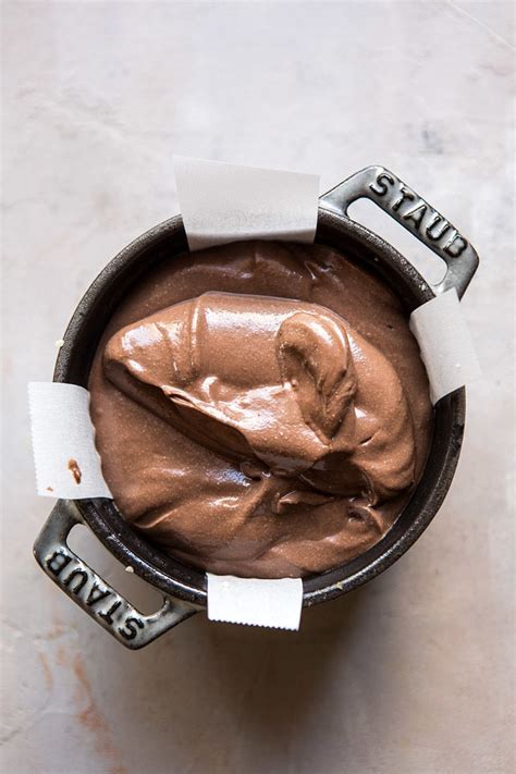 We use simple ingredients to make it plus you dark chocolate. Vegan Chocolate Custard Cake. - Half Baked Harvest