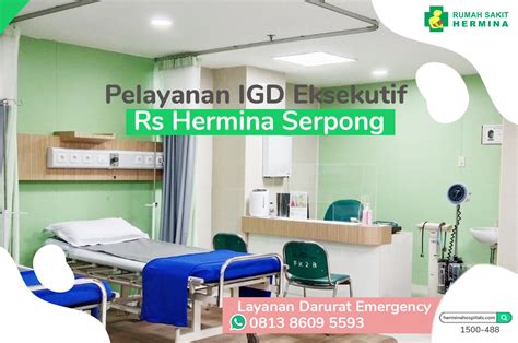 Hermina Hospitals Layanan Igd Eksekutif