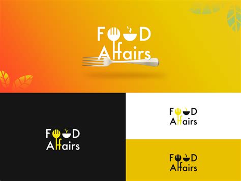 Food Affairs Logo Design By Tushar Kadam On Dribbble