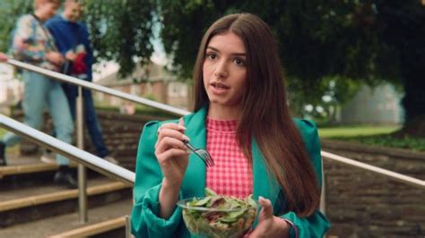 Ruby S Mimi Keene Printed Pink Top As Seen In Sex Education S01e01
