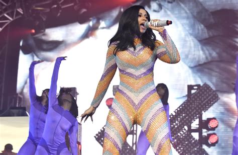 Cardi Bs Ripped Jumpsuit From Bonnaroo Is Up For Auction Popsugar