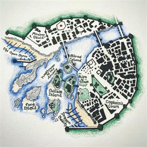 Map Maker On Instagram “finished The Map Of The Faerûn City Of Luskan