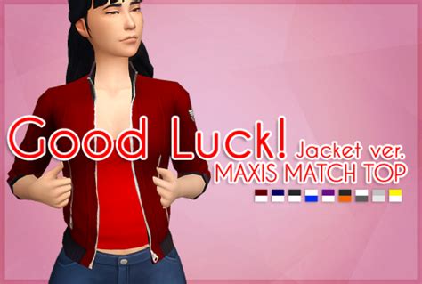 My Sims 4 Blog Good Luck Maxis Match Jacket By Meyokisims