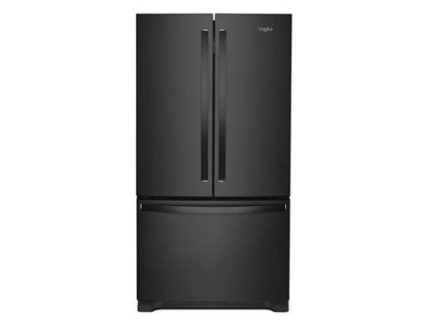 Adaptive defrost automatically monitors the freezer environment and runs the cycle only when necessary. 36" Whirlpool Counter Depth French Door Refrigerator - 20 ...