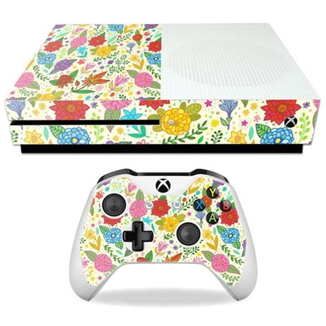 Floral Skin For Microsoft Xbox One S Protective Durable And Unique