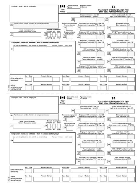 T4 2020 2021 Fill And Sign Printable Template Online Us Legal Forms