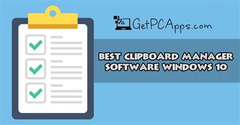 5 Best Clipboard Manager Software In 2022 Windows 7 8 10 11 Get Pc