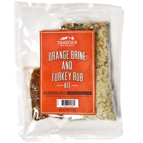 Traeger Orange Brine And Turkey Rub Kit 13 Oz Ace Hardware