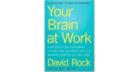 Your Brain At Work By David Rock