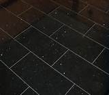 Images of Black Sparkle Vinyl Floor Tiles