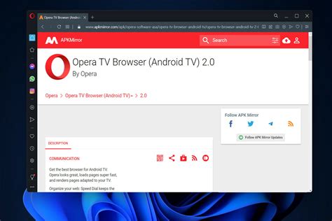 How To Install Opera One On A Samsung Smart Tv