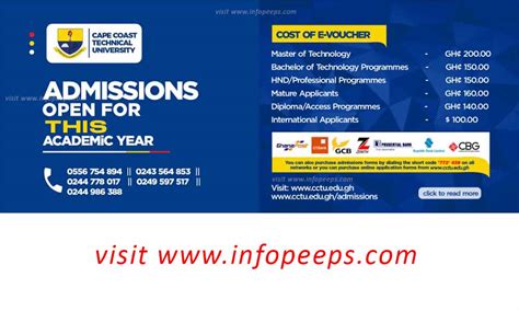 Cape Coast Technical University Admission Portal 2024 Cctu