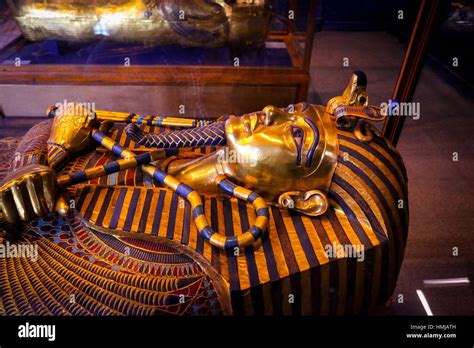 Sarcophagus Tutankhamun Detail Hi Res Stock Photography And Images Alamy